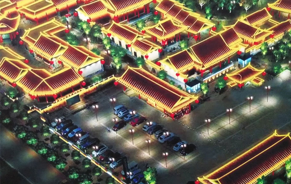 景區(qū)建筑LED亮化施工